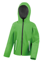 Load image into Gallery viewer, Children’s Hooded Softshell Jacket
