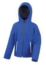 Load image into Gallery viewer, Children’s Hooded Softshell Jacket
