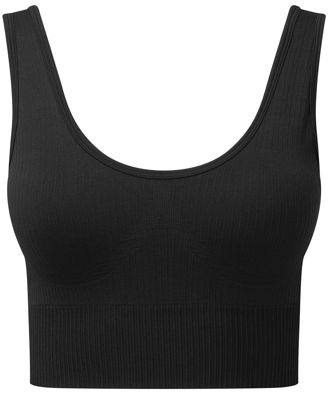 Bra-Women's ribbed seamless 3D fit multi-sport bra available in 6 colours